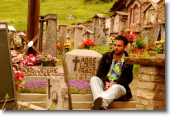 cemetery_alps_aosta_italy_002 * Cemetery at the Alps: at Valsavarenche, Aosta, Italy